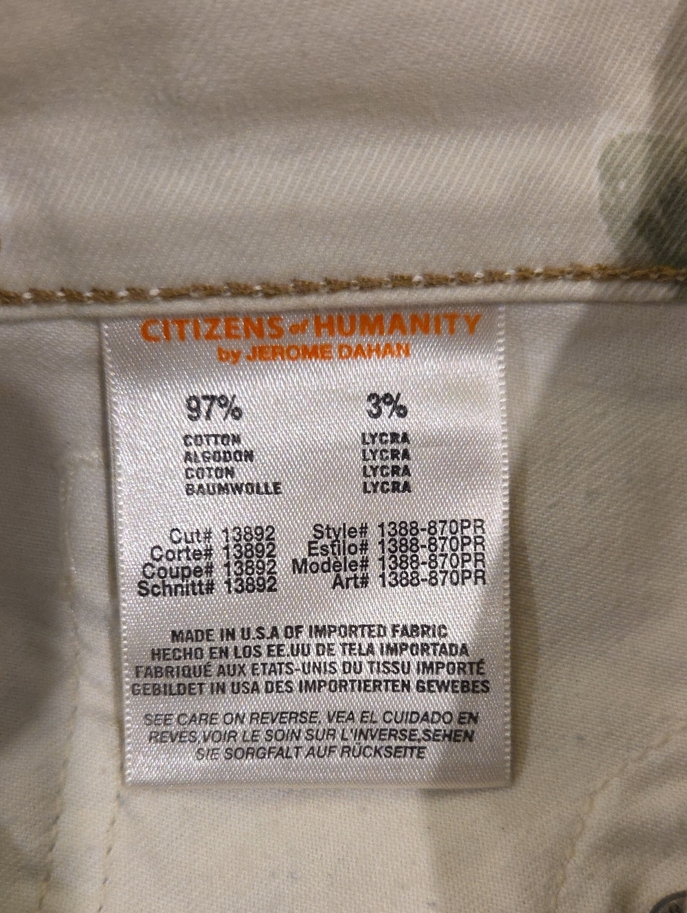 Citizens of Humanity Thompson Mid-Rise Skinny Jeans Size 25! - Picture 8 of 15